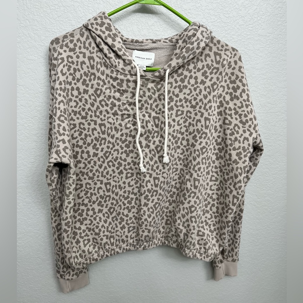 American Eagle Leopard Sweatsuit